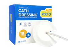 Load image into Gallery viewer, Cath Dressing Poly-O 10cm (1 box/15 pieces)